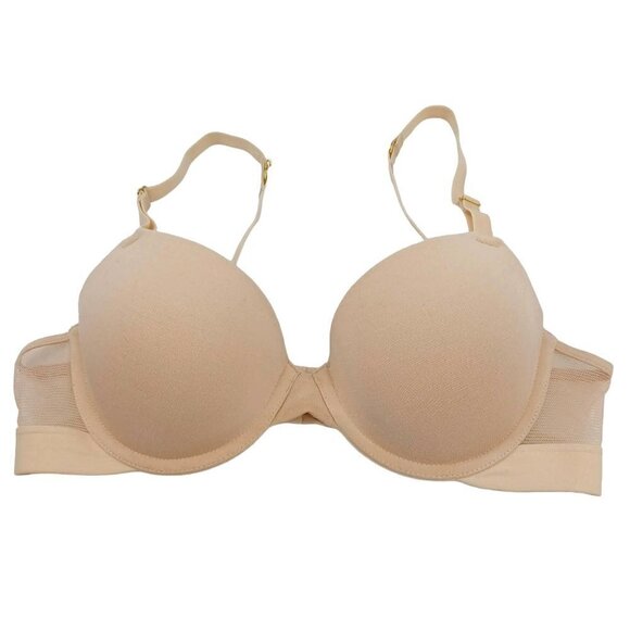 Lively The All Day T-Shirt Bra Beige Womens 34B Underwire Medium Cup Convertible - Picture 1 of 9